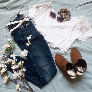 Hollister Denim Skinny Jean, Dark-wash